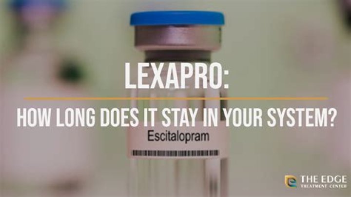 Can Lexapro make you feel foggy?