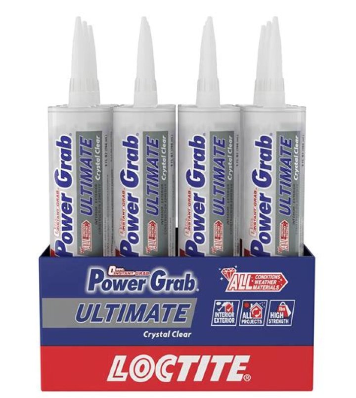 Can Loctite Power Grab all-purpose be used on plastic?