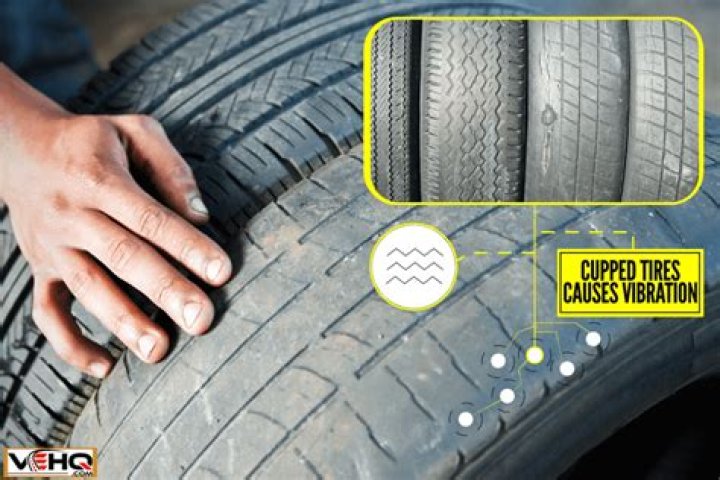 Can low tire tread cause vibration?