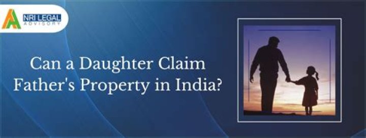 Can married daughter claim father's property?