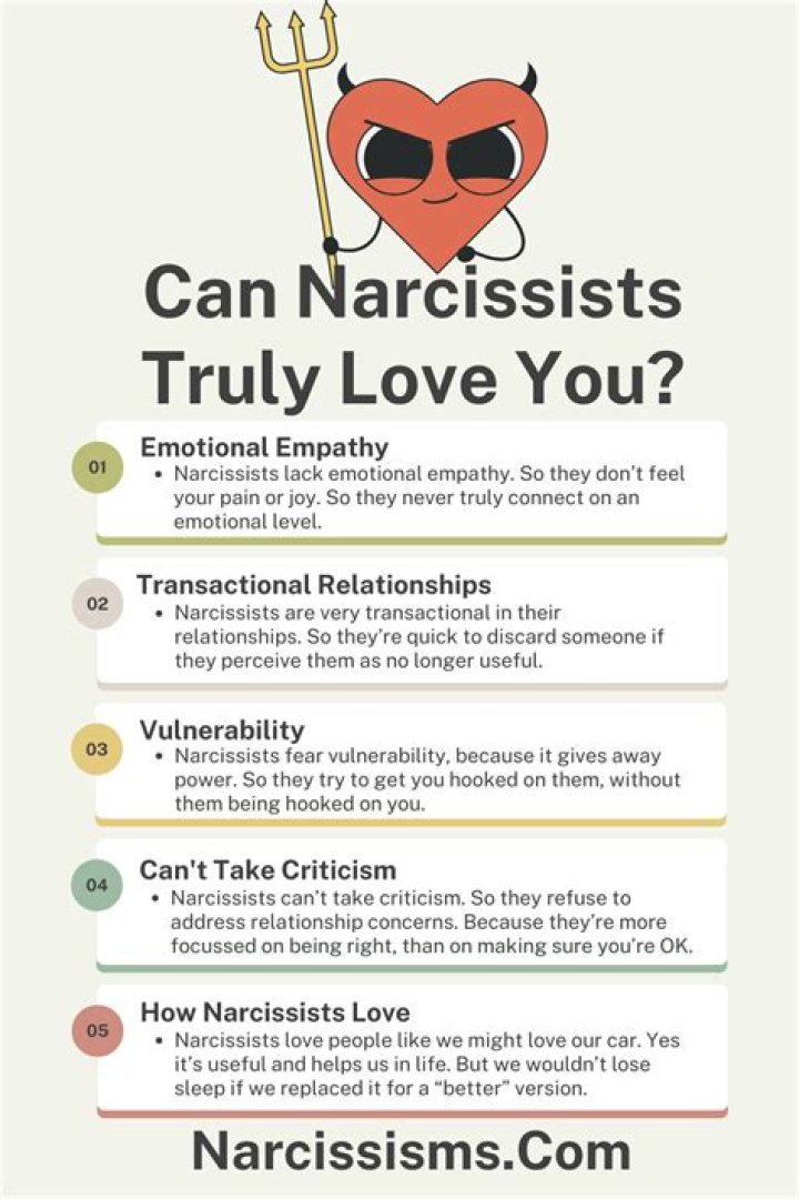 Can narcissists love?