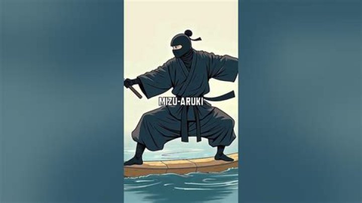Can ninjas walk on water?