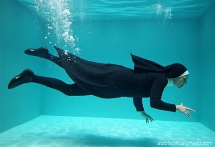 Can nuns go swimming?