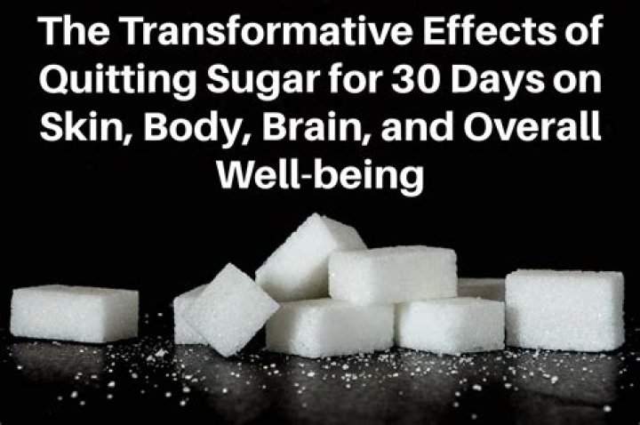 Can quitting sugar improve skin?
