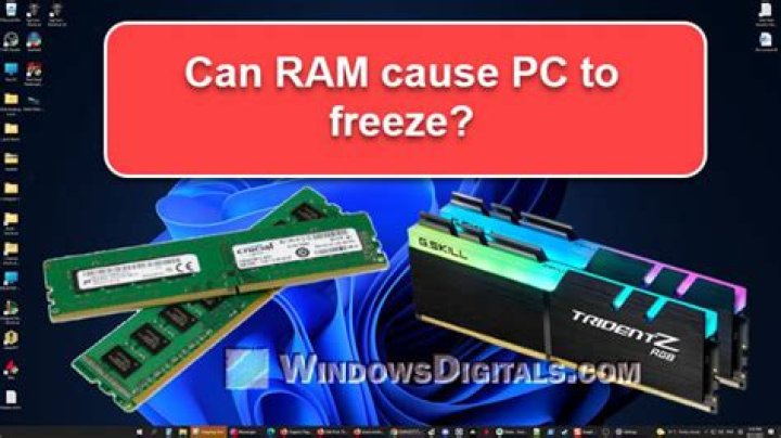 Can RAM cause PC to freeze?