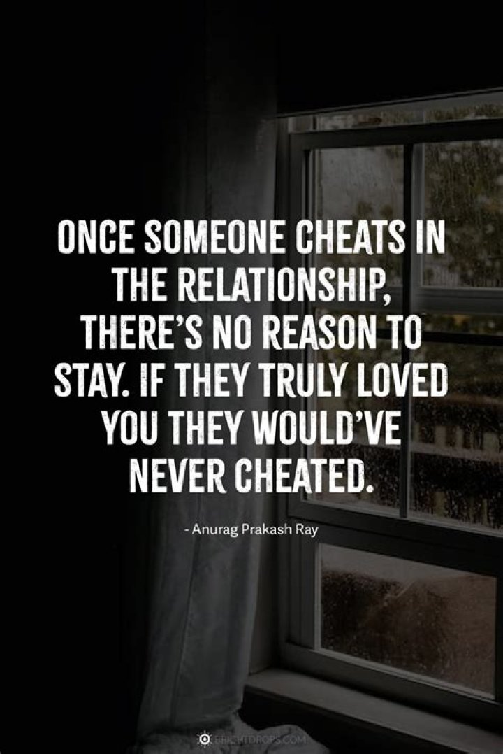 Can someone still love you if they cheat?