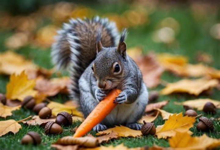 Can squirrels eat carrots?