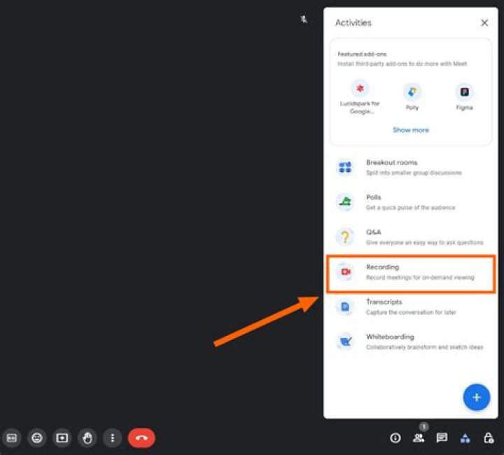 Can teachers see if you screen record on Google Meet?