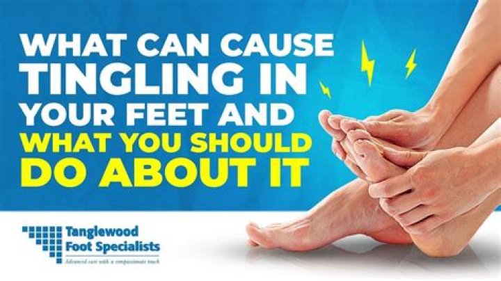 Can vitamin D cause tingling in feet?