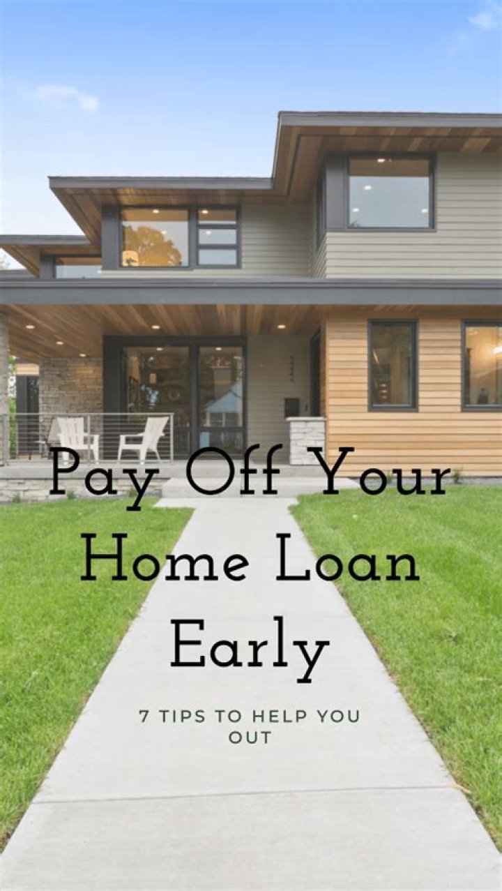 Can we pay home loan early?