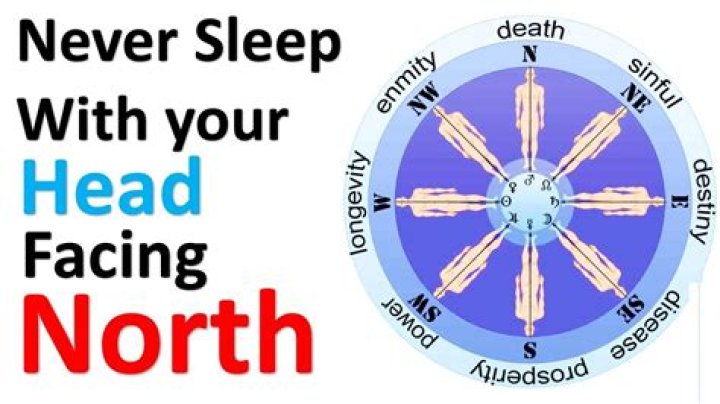 Can we sleep head towards north?