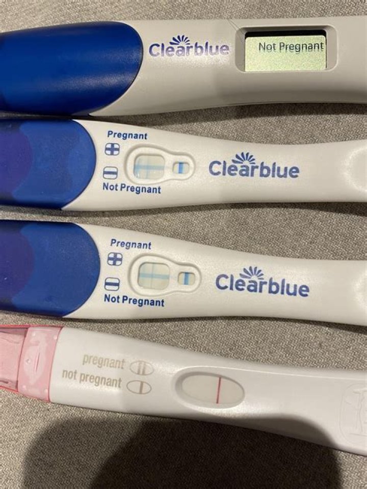Can you be 6 months pregnant and have a negative test?