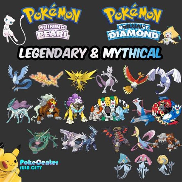 Can you breed legendary Pokemon in brilliant diamond?
