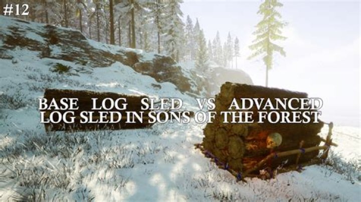 Can you destroy Log Sled The Forest?