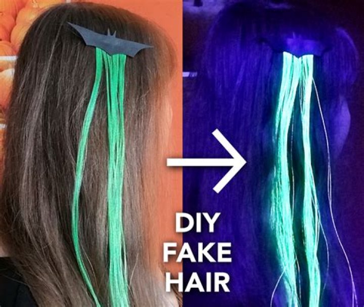 Can you dye fake hair?