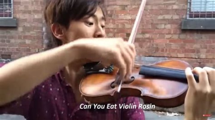 Can you eat violin rosin?