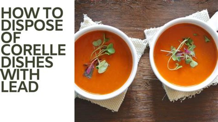 Can you get lead poisoning from Corelle dishes?