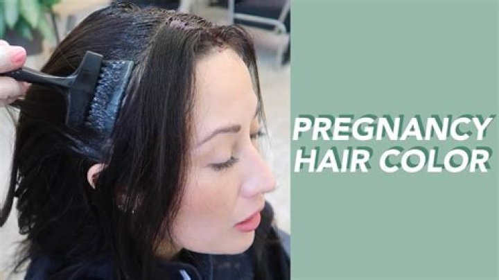 Can you get your hair dyed while pregnant?