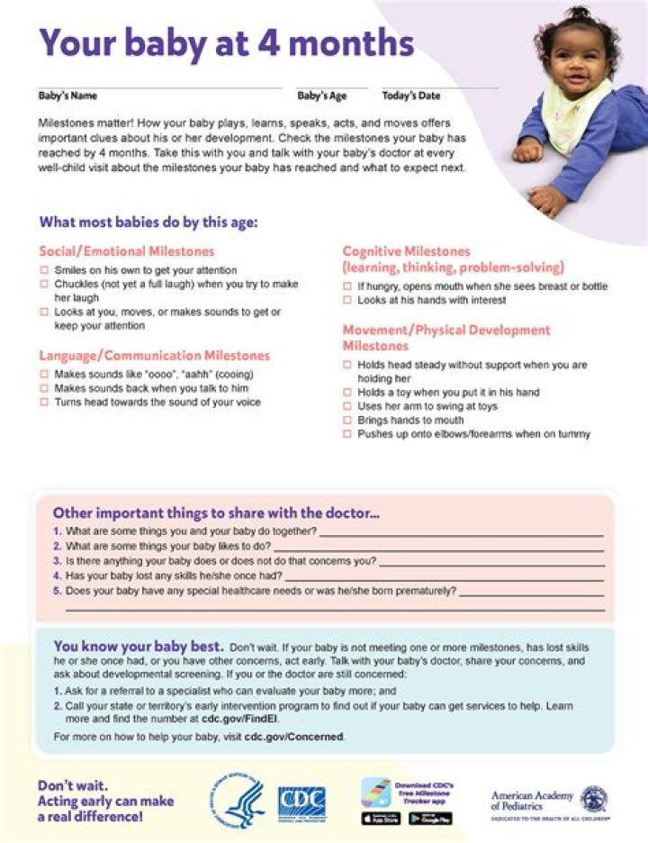 Can you leave your baby at 4 months?