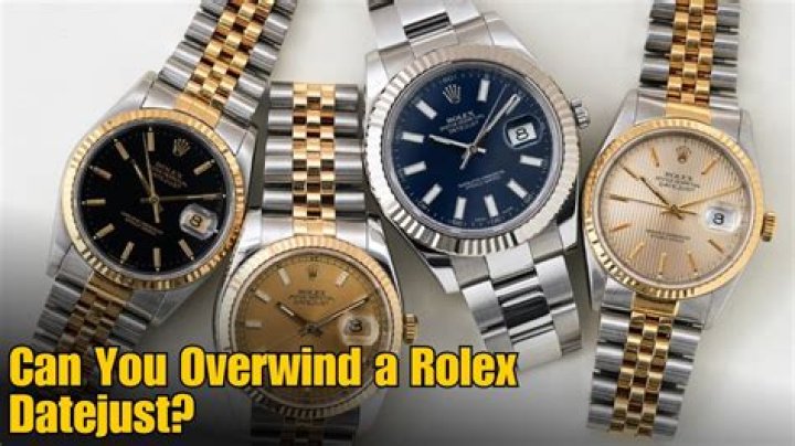 Can you Overwind a Rolex?