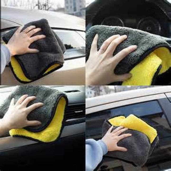 Can you polish a car with a microfiber cloth?