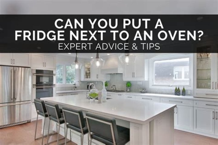 Can you put a fridge next to a wall?