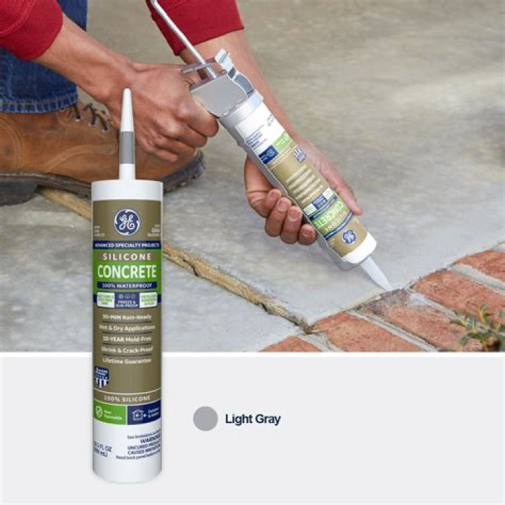 Can you put silicone caulk in brick cracks?