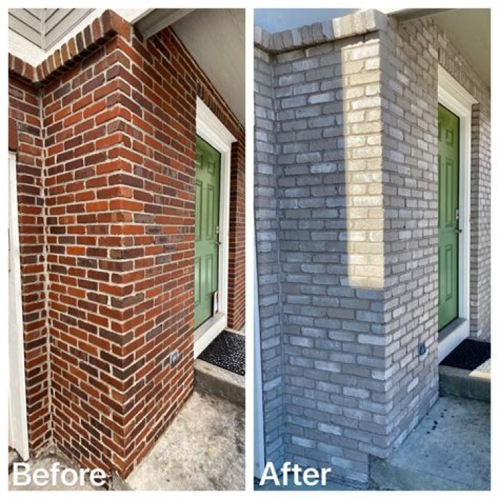 Can you repaint painted brick?