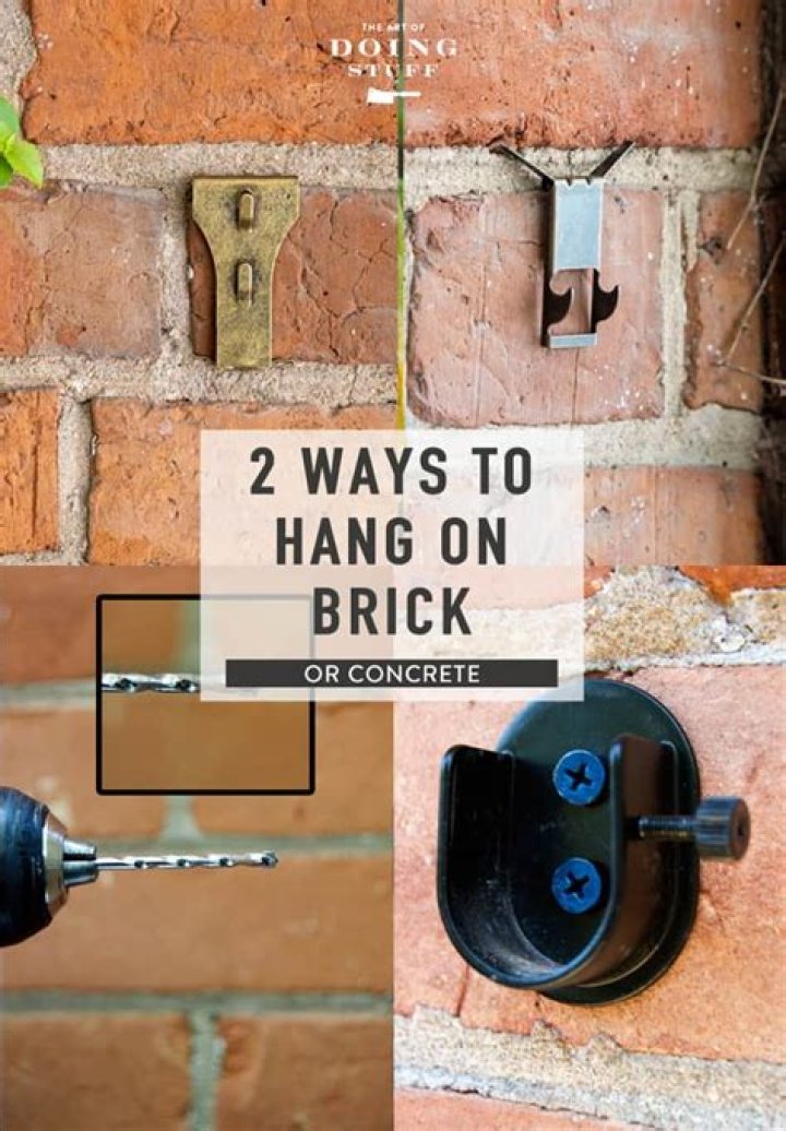Can you screw into brick?