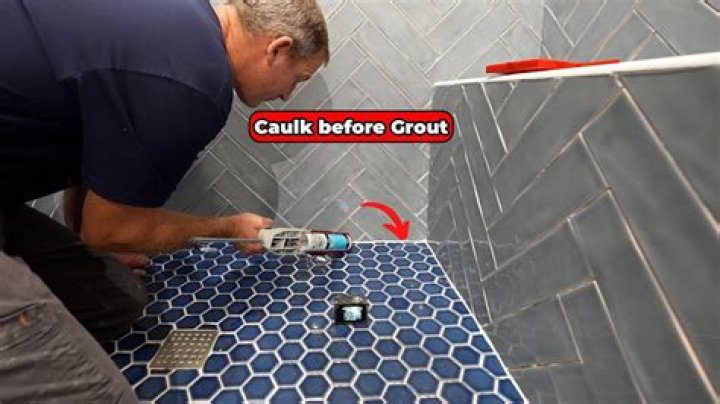 Can you shower without grout?