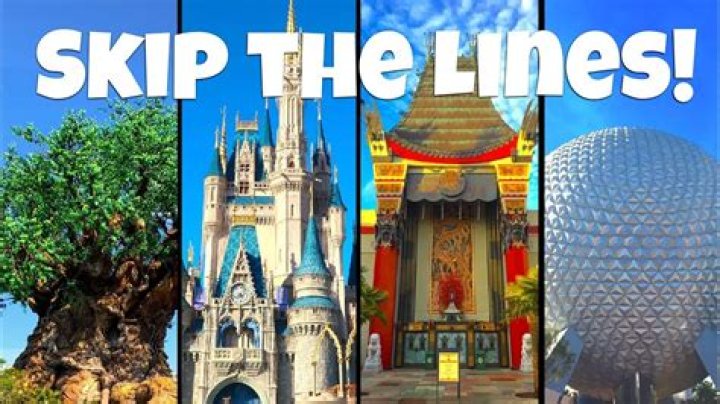 Can you skip the lines at Disney?