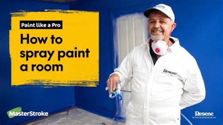 Can you spray paint an entire room?
