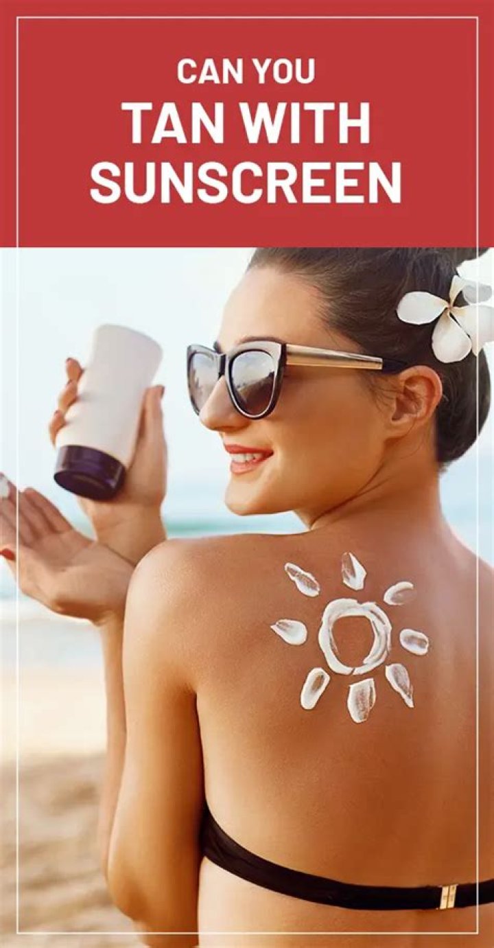 Can you tan with zinc sunscreen?