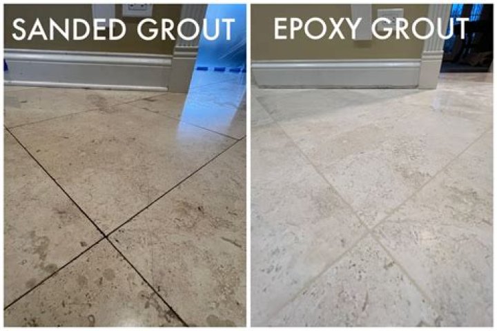 Can you touch up grout after it dries?