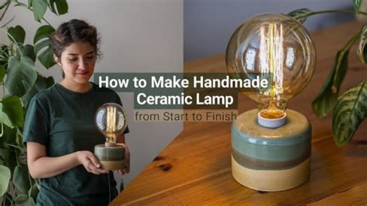 Can you use chalk paint on a ceramic lamp?