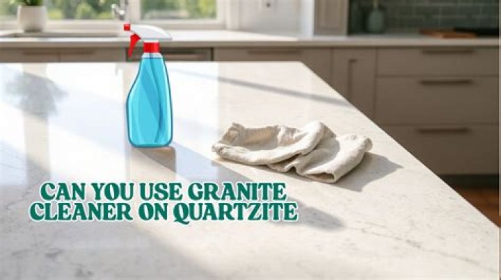 Can you use kitchen cleaner on quartz?