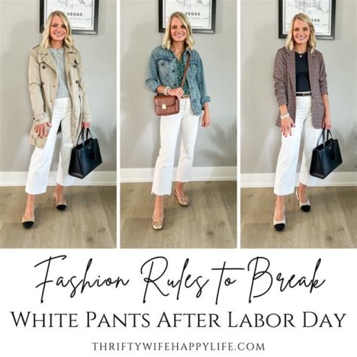 Can you wear white pants to a wedding rehearsal dinner?