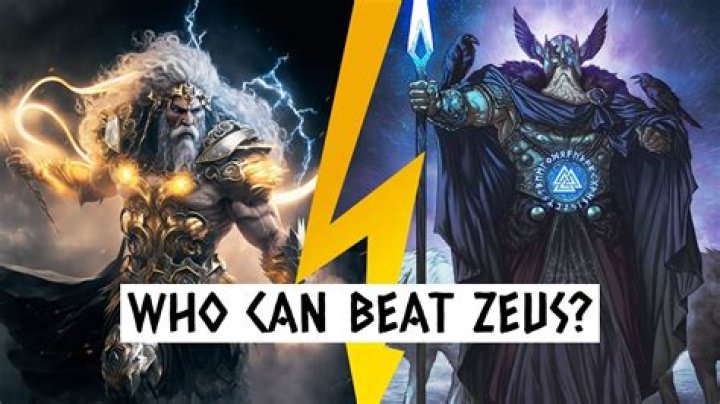 Can Zeus beat Kratos?