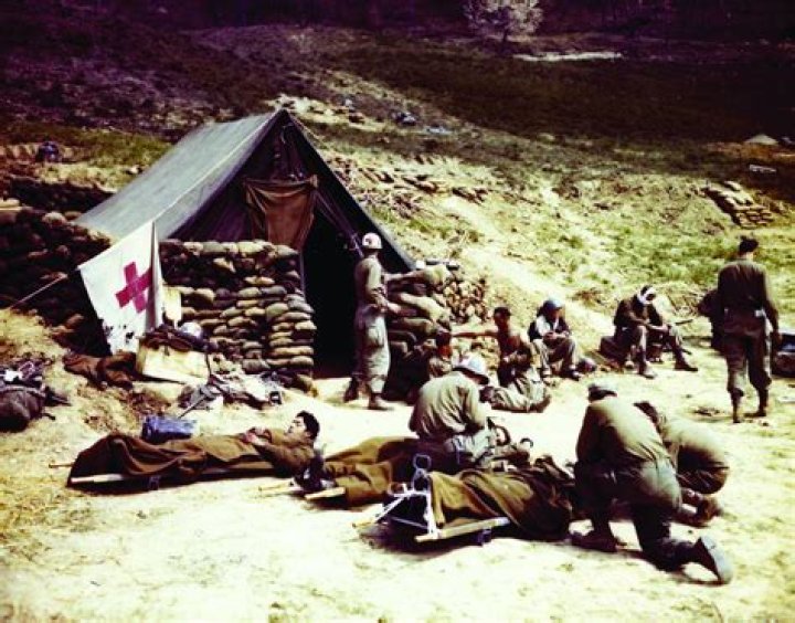 Did German soldiers shoot medics?