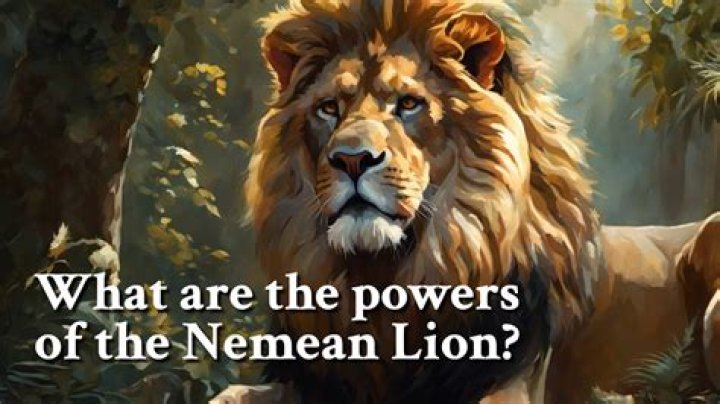 Did the Nemean lion have a name?