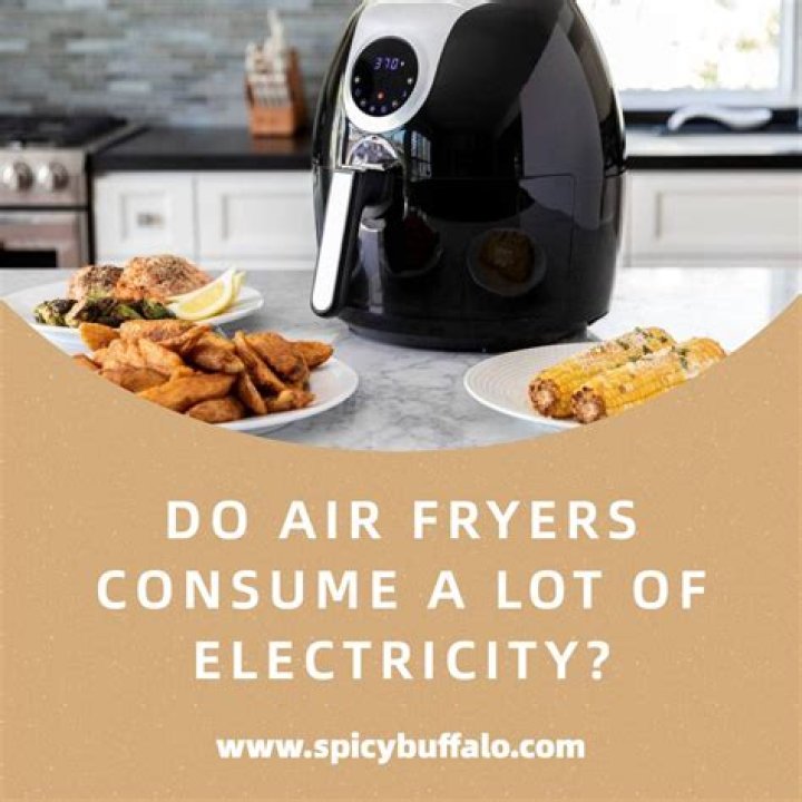 Do air fryers consume a lot of electricity?