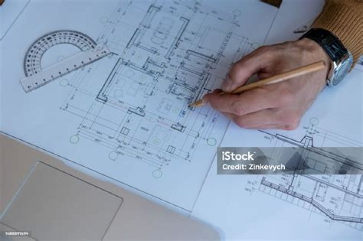 Do architects draw blueprints?