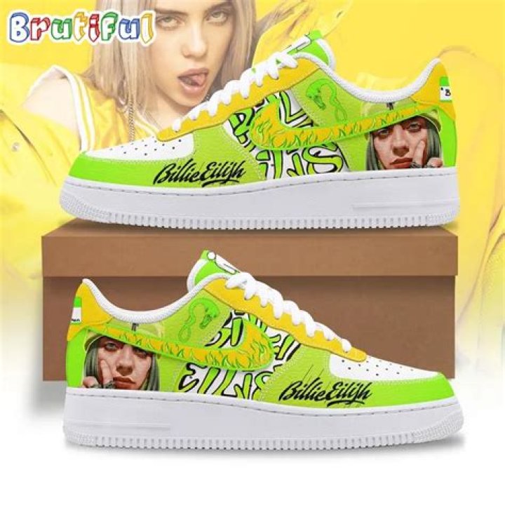 Do Billie Eilish shoes glow in the dark?