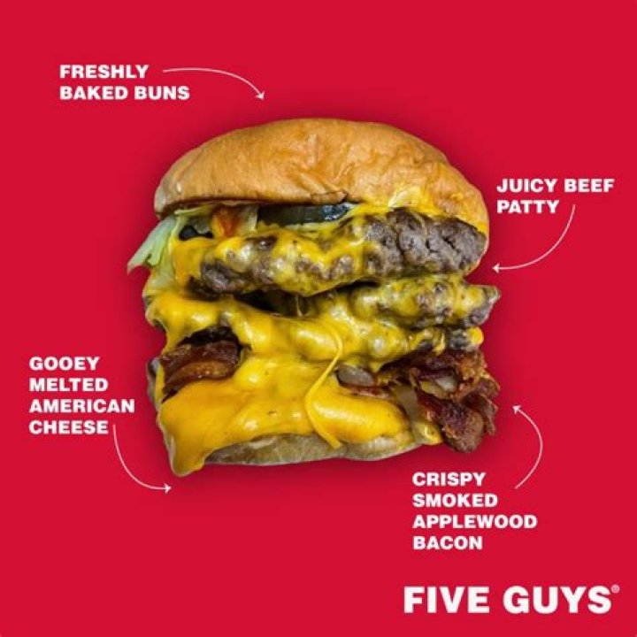 Do Five Guys Burgers have pork?