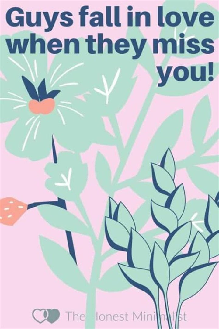 Do guys fall in love first?