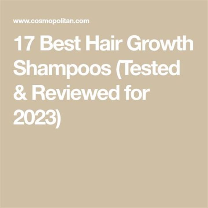 Do hair growth shampoos actually work?