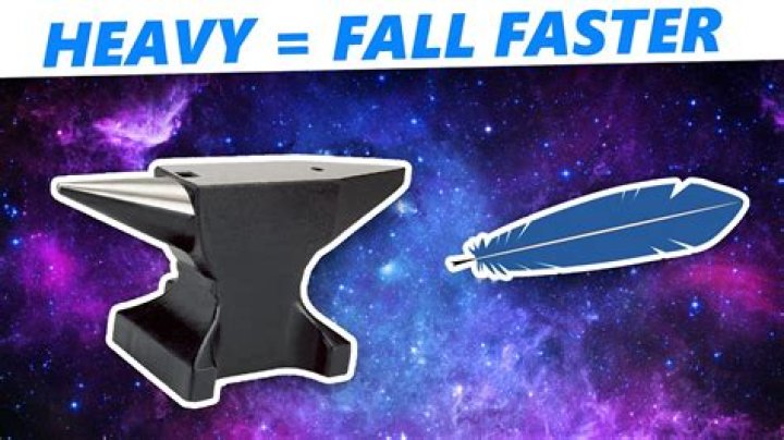 Do heavier items fall faster?