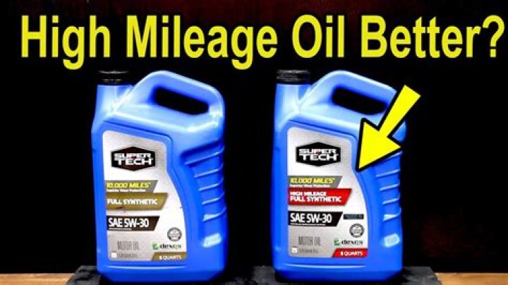 Do high mileage engines need thicker oil?