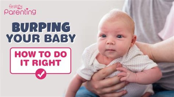 Do I need to burp baby at night?