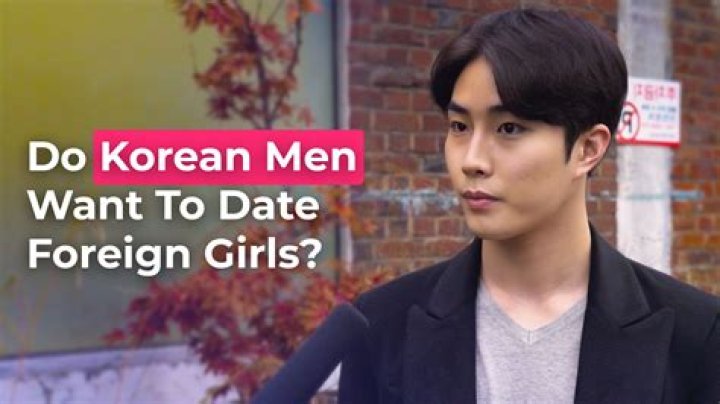 Do Korean guys date foreigners?
